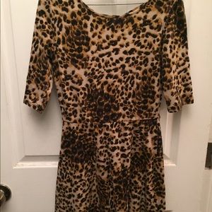 short sleeved bodycon mini dress